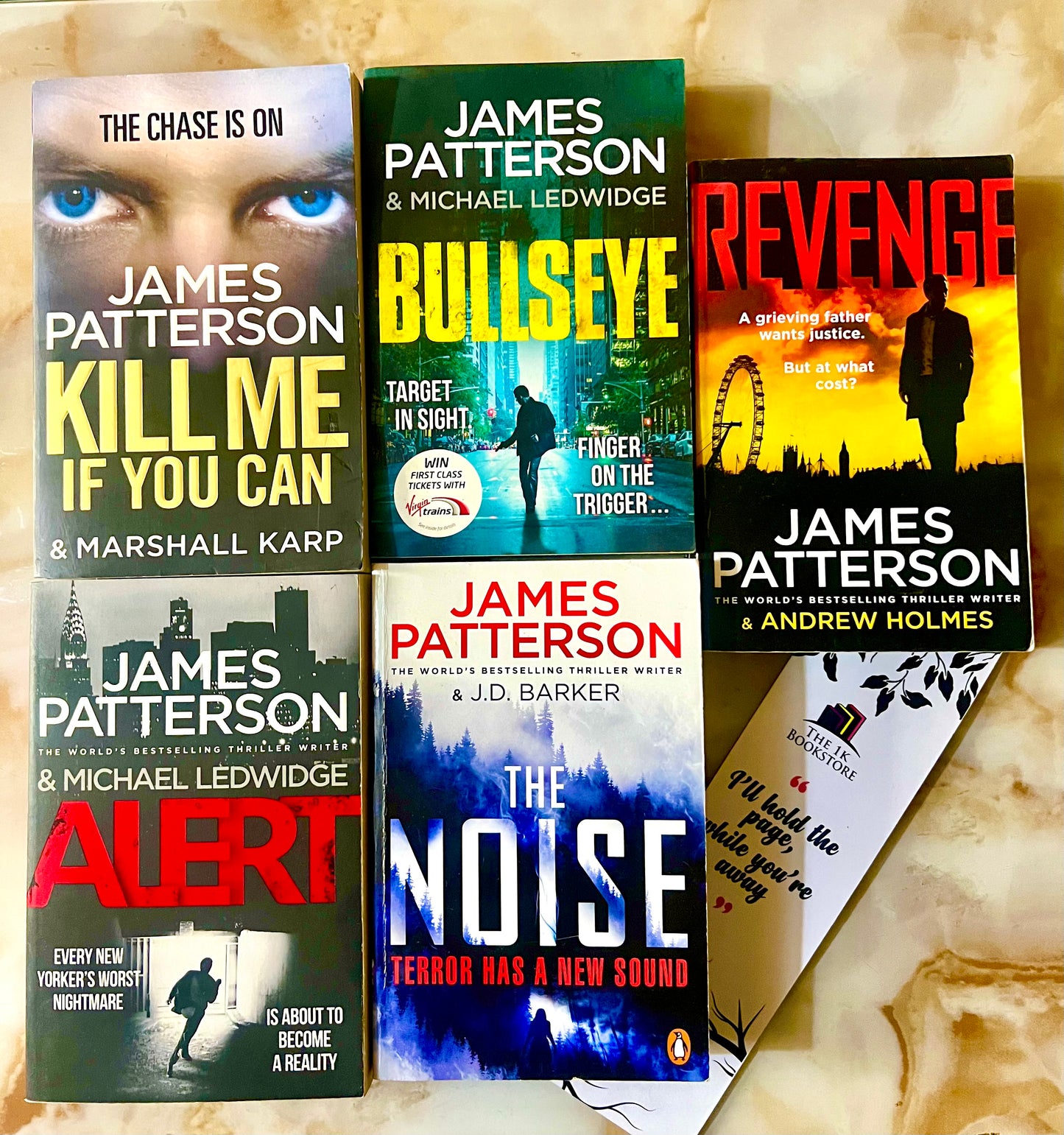 A4: JAMES PATTERSON THRILLER COLLECTION